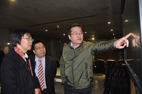 宁波市科技局黄利琴局长一行莅临公司调研